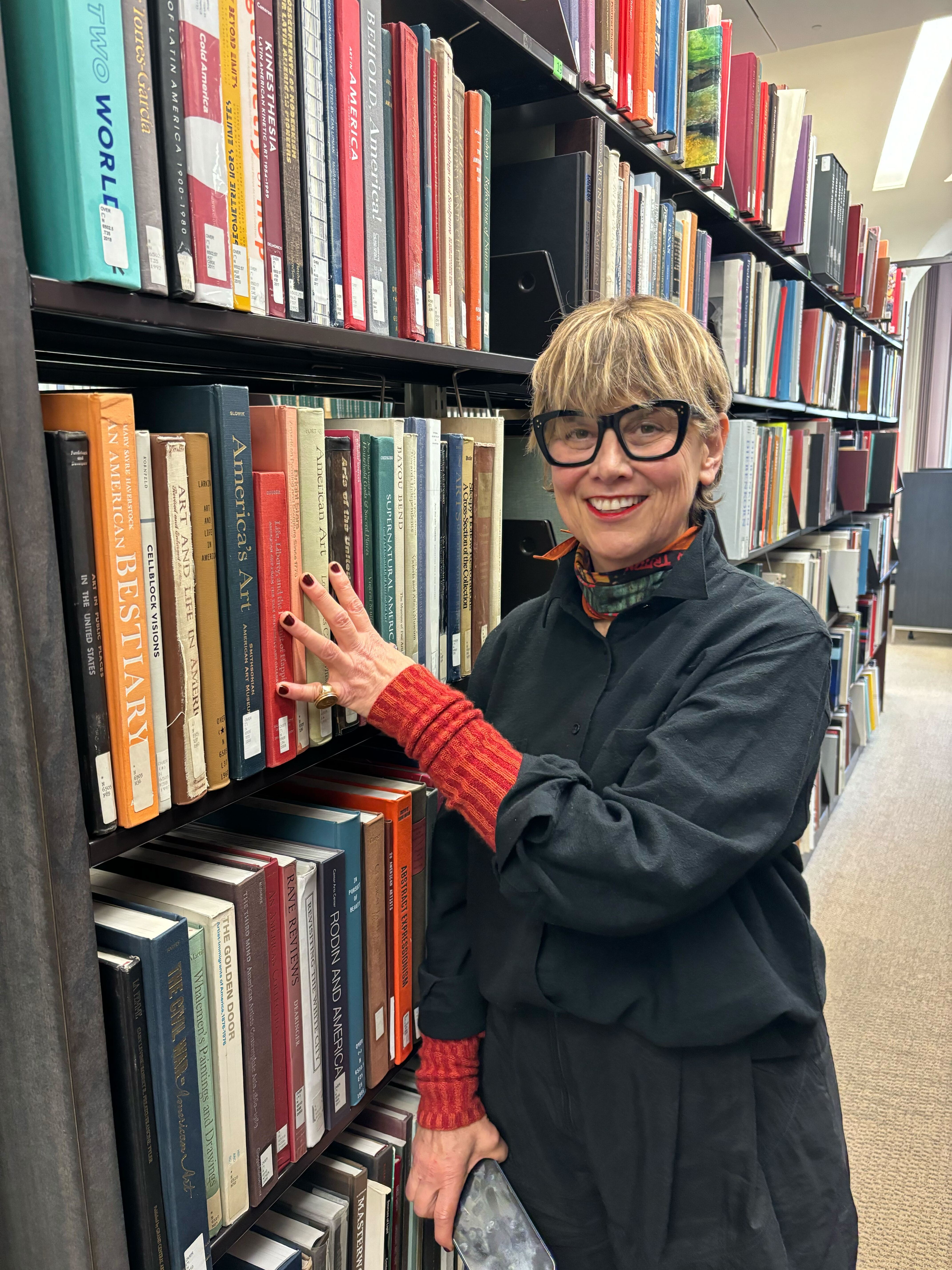 Corinna Ripps Schaming in the University Library